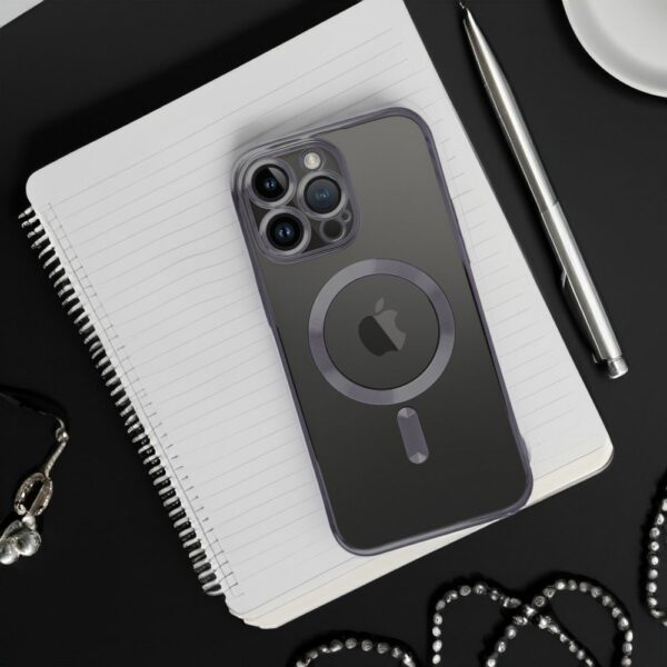 ELECTRO MAG COVER case compatible with MagSafe for SAMSUNG A56 black