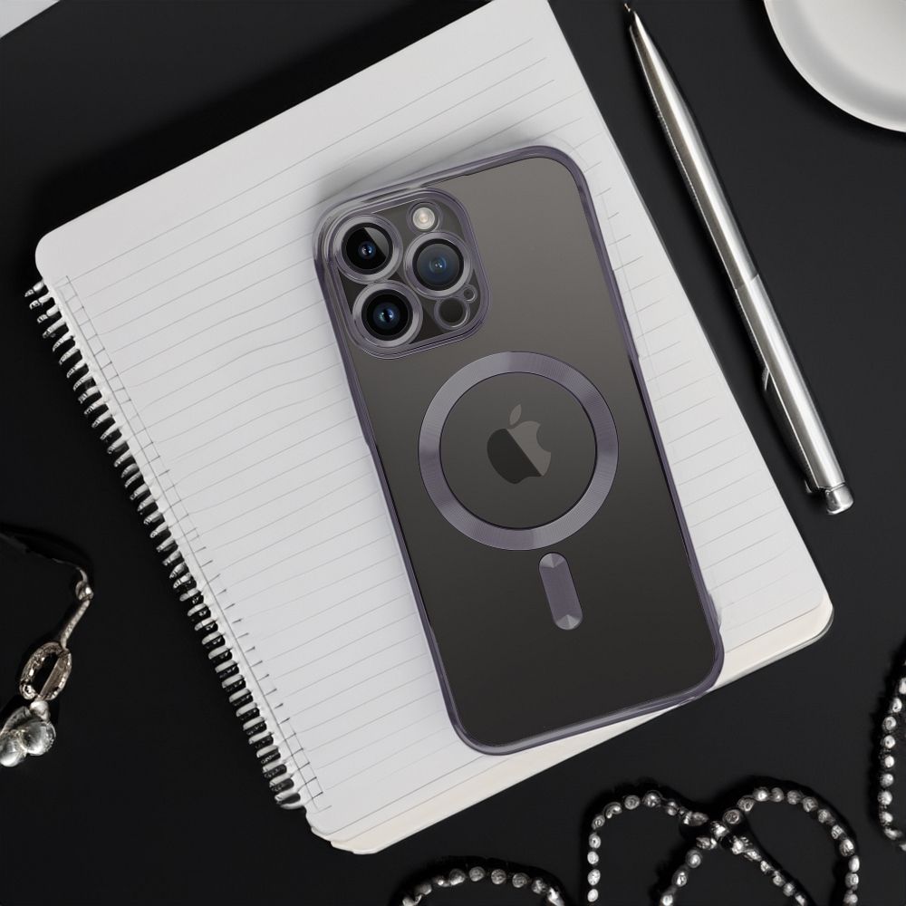 ELECTRO MAG COVER case compatible with MagSafe for SAMSUNG A56 black
