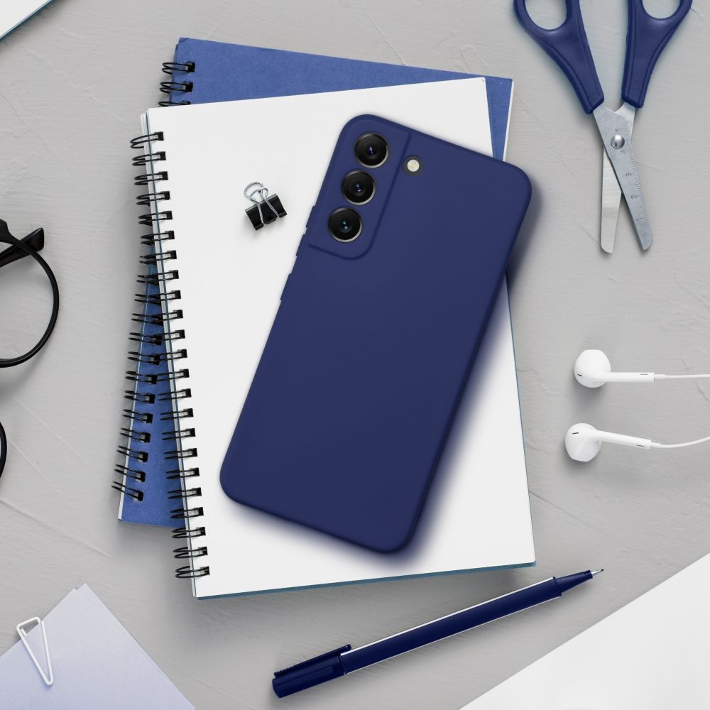 SOFT case for SAMSUNG A52 5G / A52 LTE ( 4G ) / A52S dark blue