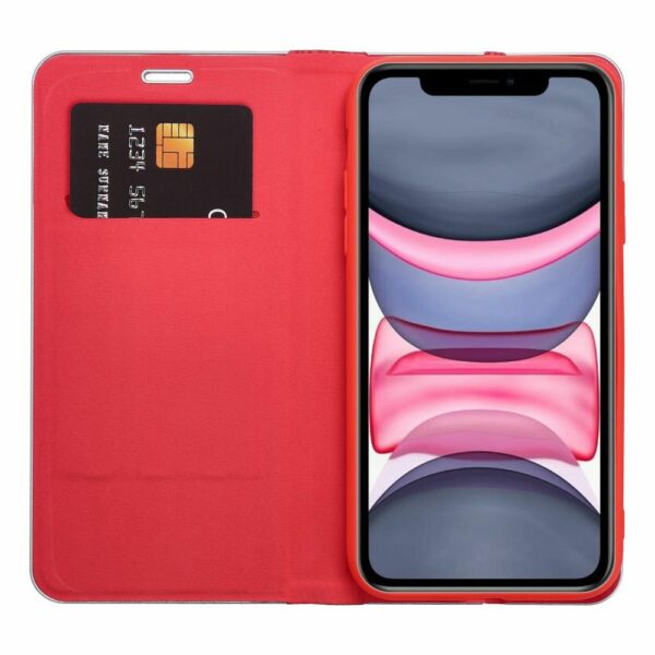 LUNA Book Carbon for IPHONE 16 Plus red