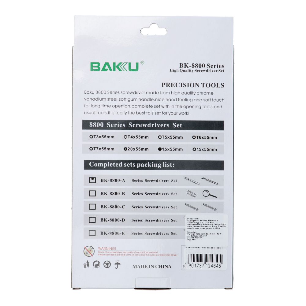 BAKU Precision Tool Set [BK8800]