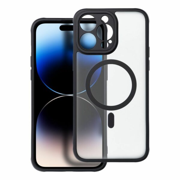 FULL MATTE MAG COVER case compatible with MagSafe for IPHONE 14 Pro Max black