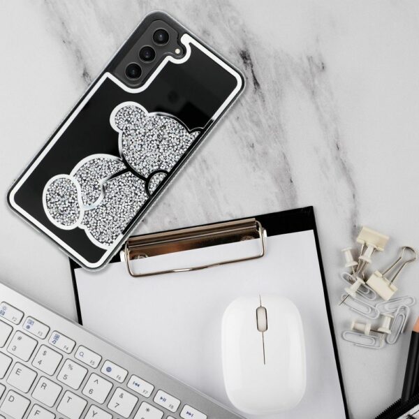 TEDDY BEAR Case for SAMSUNG A51 silver