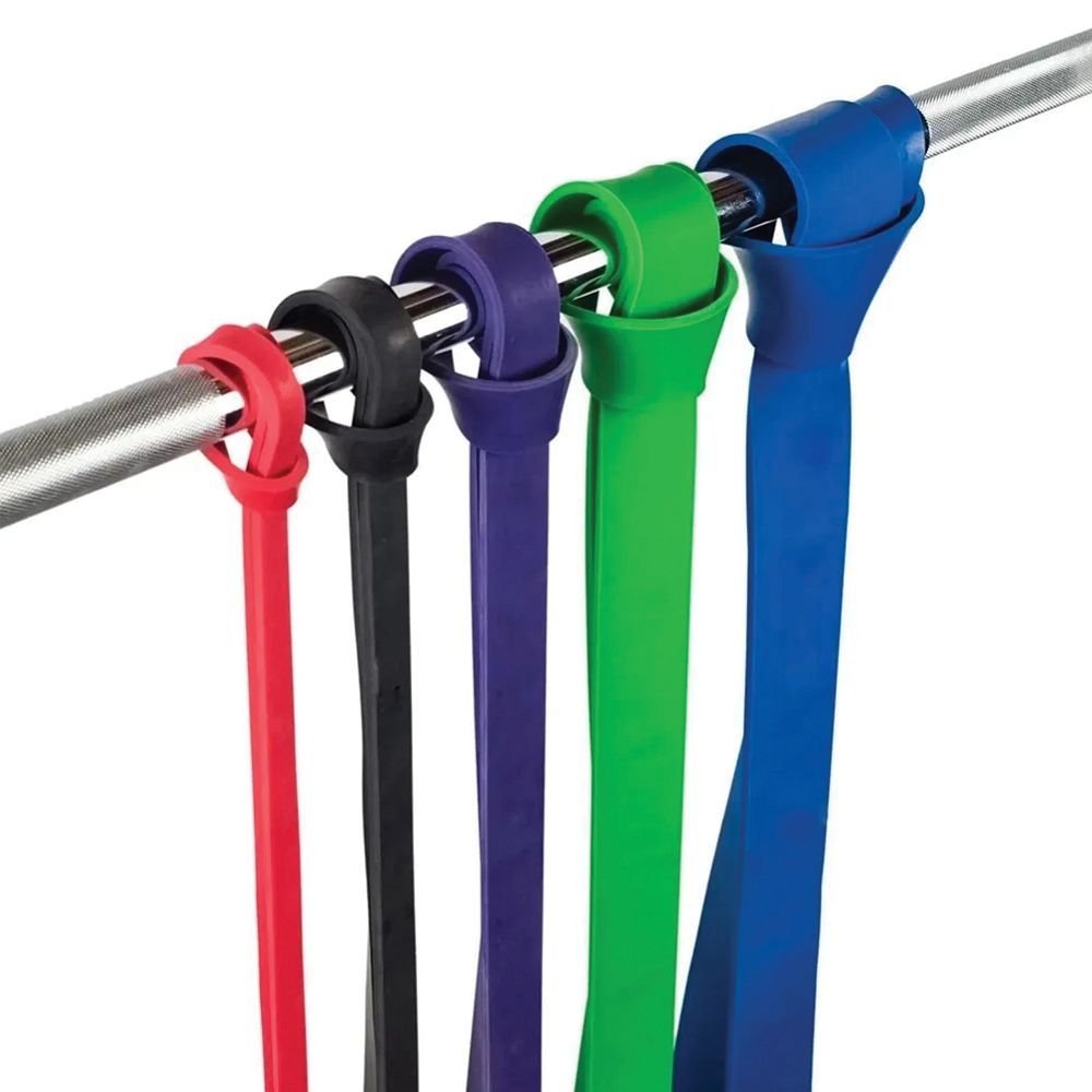 Set of resistance bands for excercises rehabilitation with different loads RC-K-291 5 pcs multicolor