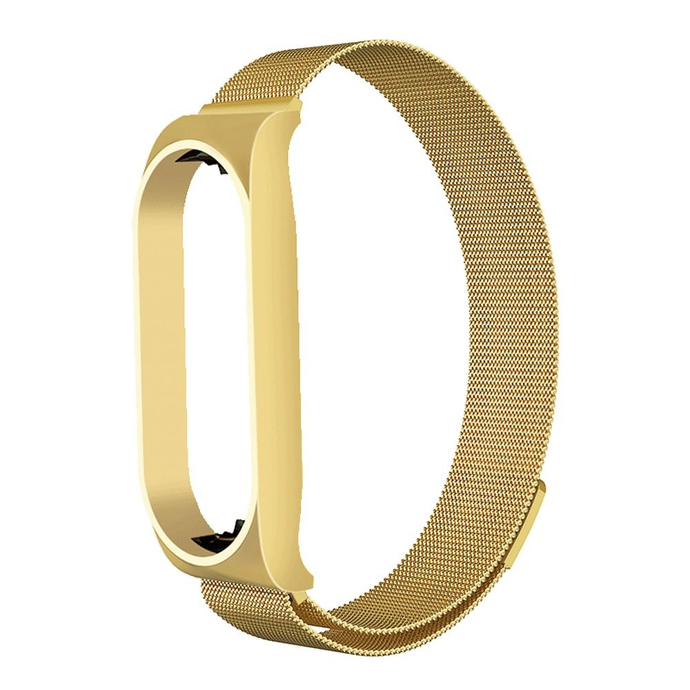 Strap METAL for XIAOMI Mi Band 7 gold (03)