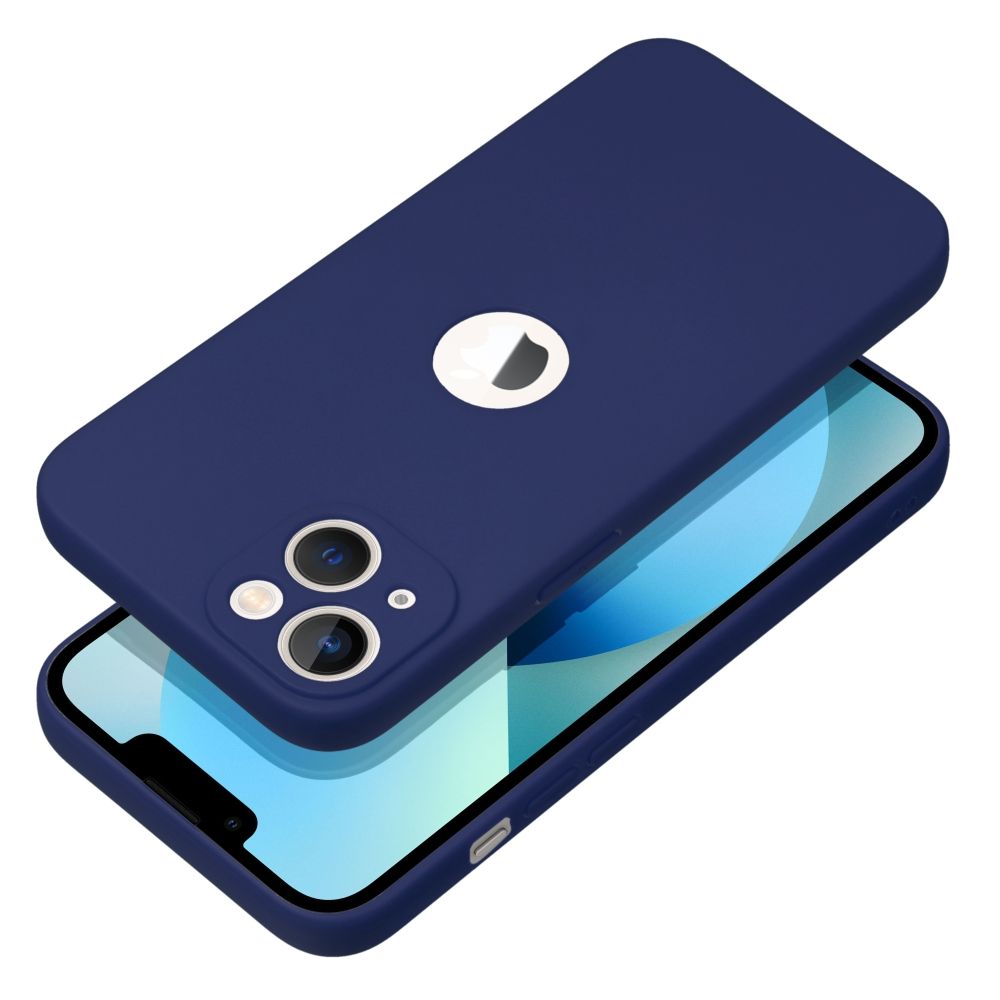 f8df0ed983104d46eb1e7c219682cb58 SOFT case for IPHONE 13 dark blue