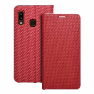 LUNA Book Carbon for SAMSUNG A20e red