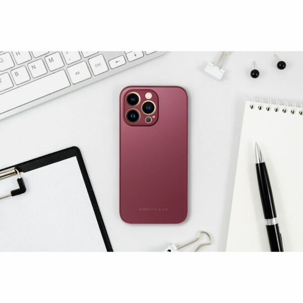 ROAR case MATTE GLASS for IPHONE 14 Plus claret