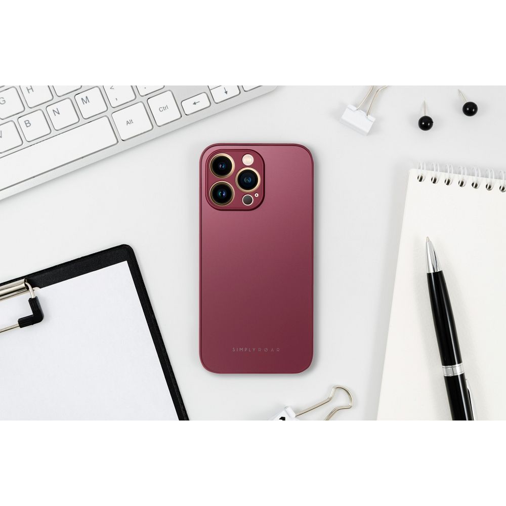 ROAR case MATTE GLASS for IPHONE 14 Plus claret