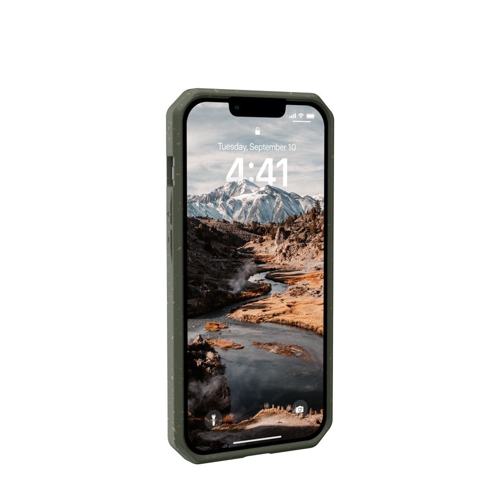 UAG Urban Armor Gear case BIODEGRADABLE OUTBACK for IPHONE 14 Plus green