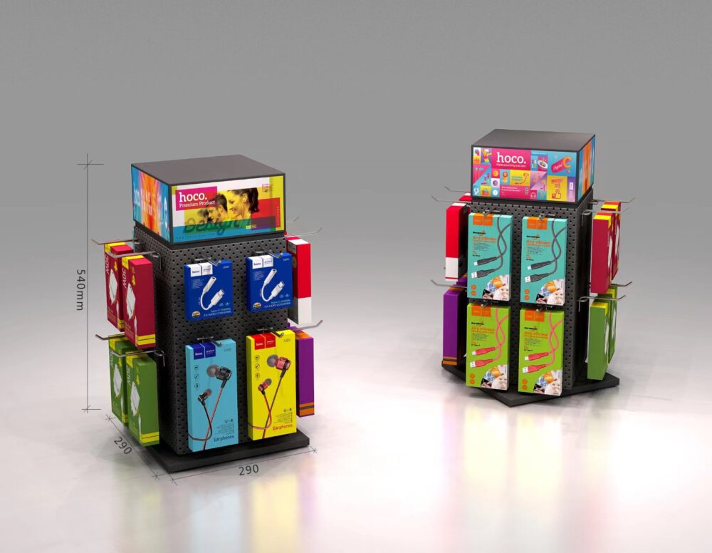 HOCO four-sided rotating desktop display stand HN20