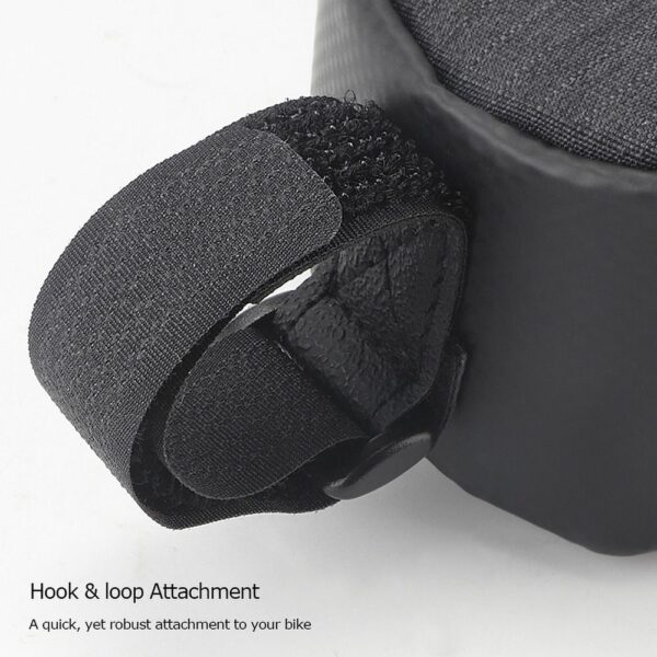 SAHOO bike bag under the bicycle seat with zip 0,5L 131470S-SA black