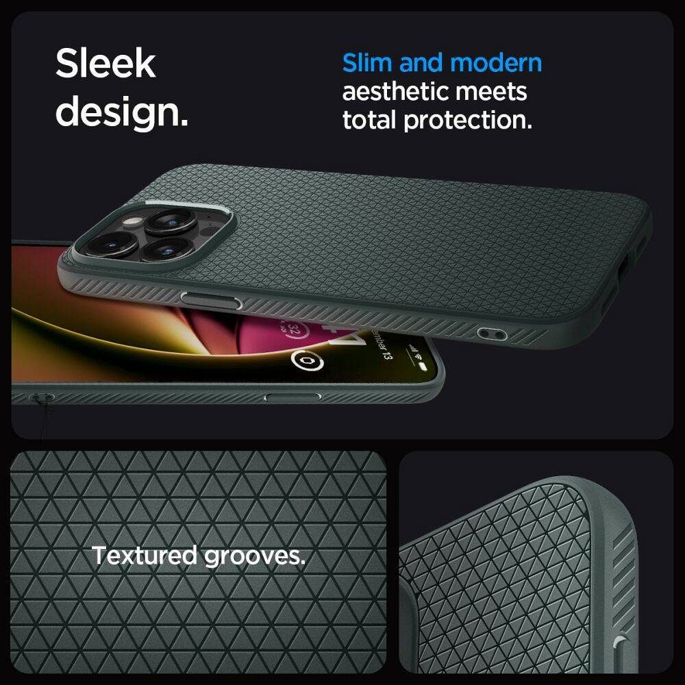 SPIGEN case LIQUID AIR for IPHONE 16 Pro Max abbys green