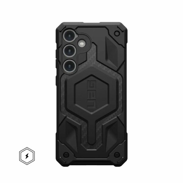 UAG Urban Armor Gear case MONARCH PRO with built-in magnet for SAMSUNG S24 Plus 5G carbon fiber