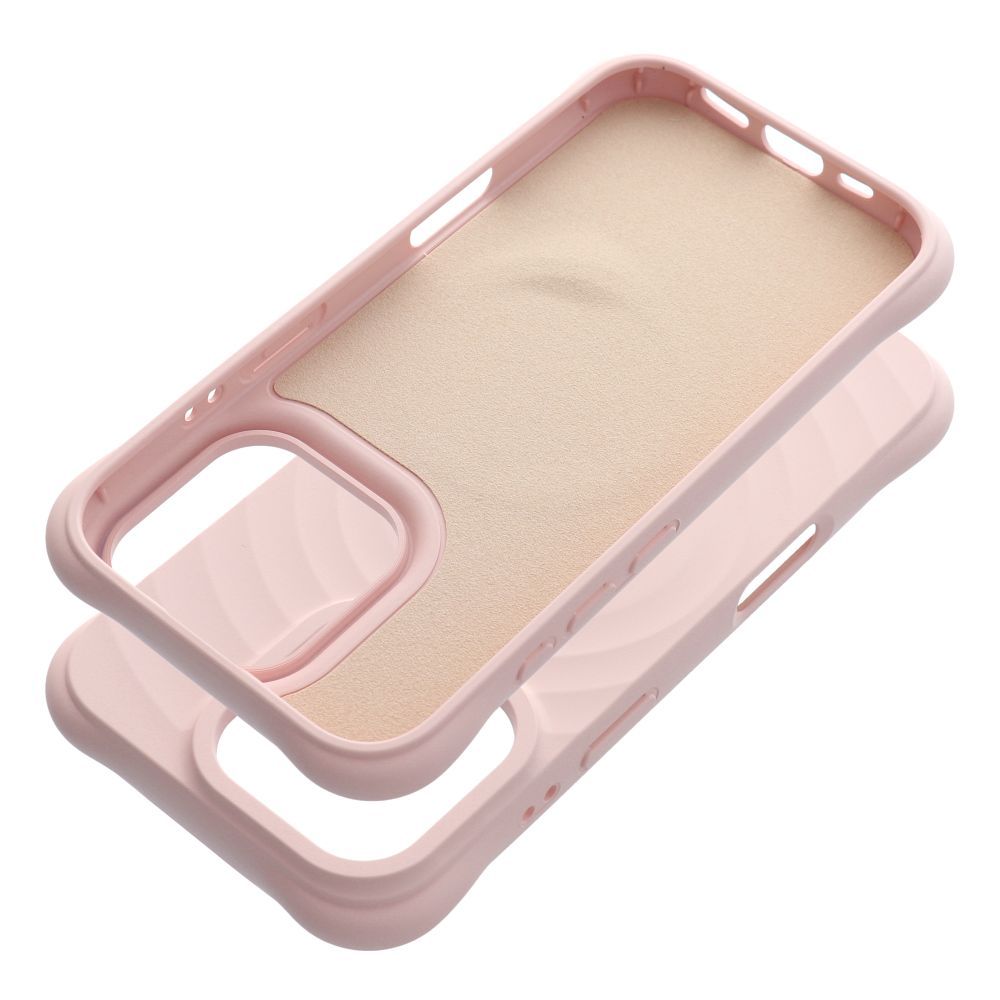 Silicone Zephyr Mag Cover compatible with MagSafe do IPHONE 16 PRO pink