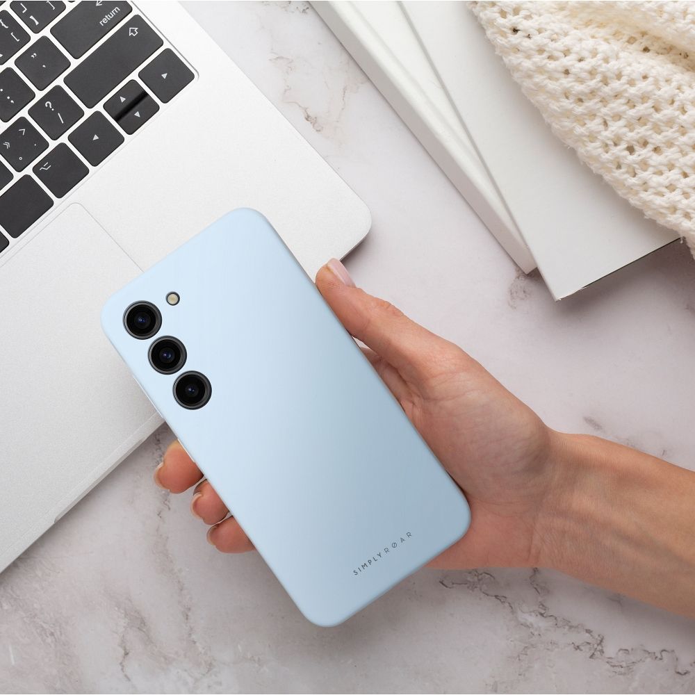 ROAR case CLOUD SKIN for SAMSUNG S25 Edge Light Blue