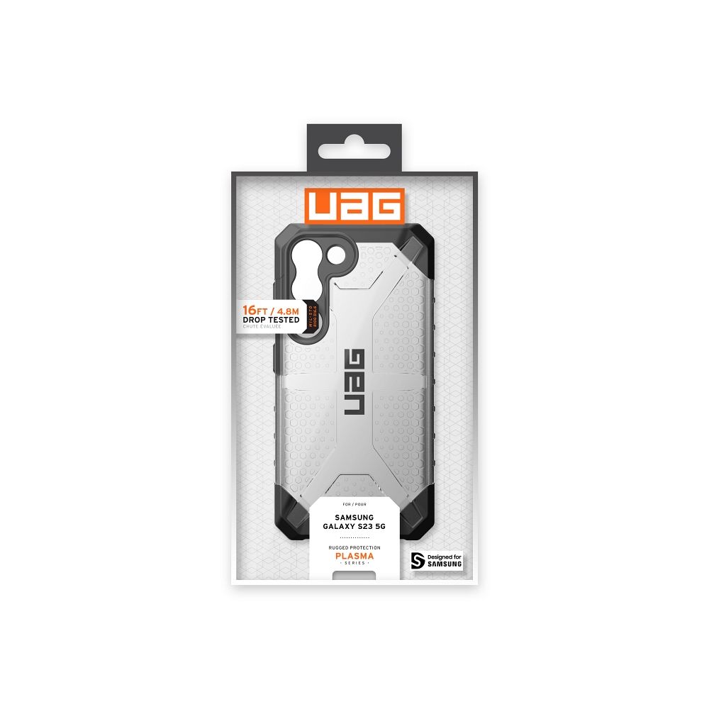 UAG Urban Armor Gear case PLASMA for SAMSUNG S23 5G ice