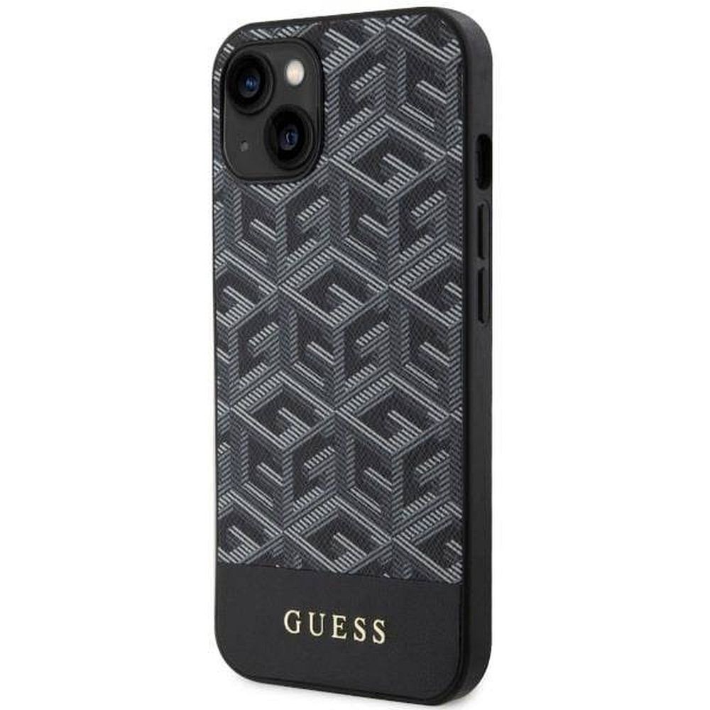 GUESS case for IPHONE 14 GUHMP14SHGCFSEK (MAG GCUBE) brown