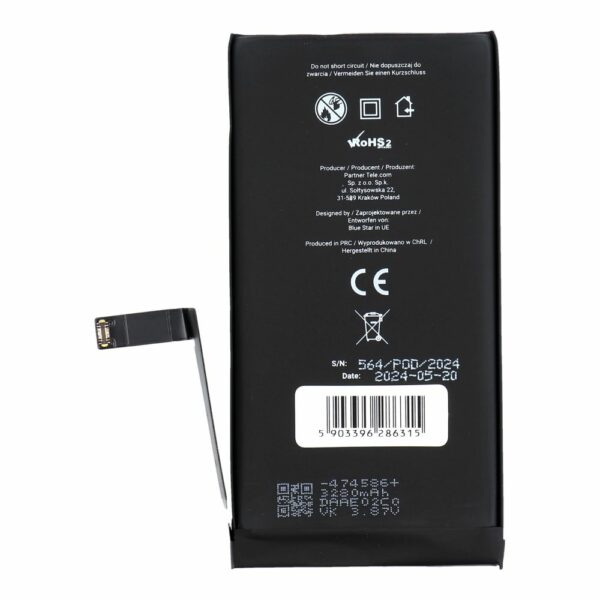BLUE STAR HQ battery for IPHONE 14 3279 mAh