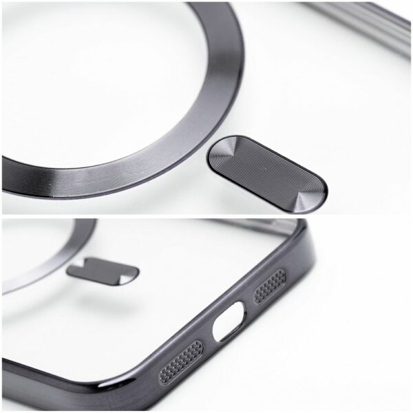 ELECTRO MAG COVER case compatible with MagSafe for SAMSUNG A56 black