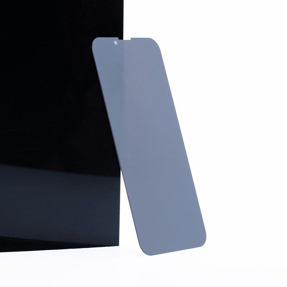 5D Full Glue Tempered Glass - for iPhone 13 / 16e (SE 4 2025) (Privacy) black