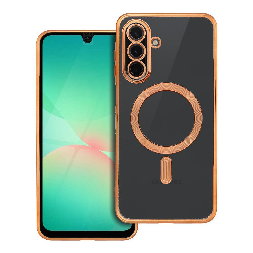 ELECTRO MAG COVER case compatible with MagSafe for SAMSUNG A26 gold