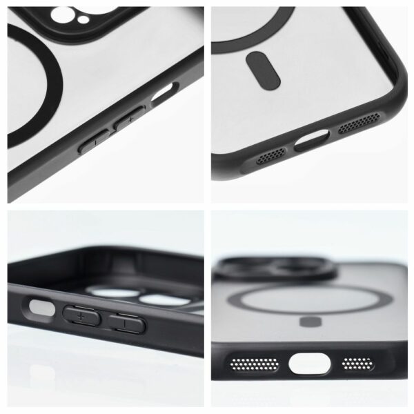 FULL MATTE MAG COVER case compatible with MagSafe for IPHONE 14 Pro black