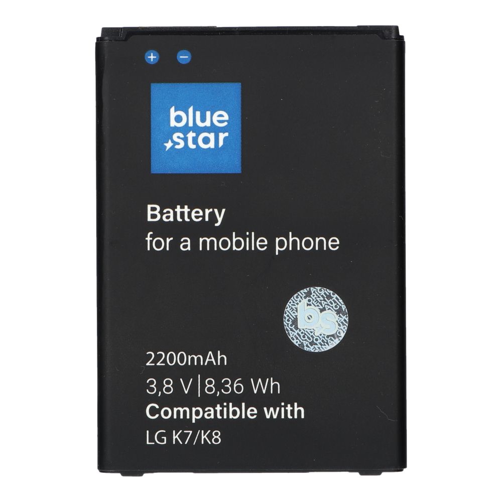 fc38a0f8d6425001cd440967224f9662 BLUE STAR PREMIUM battery for LG K7 / K8 2200 mAh