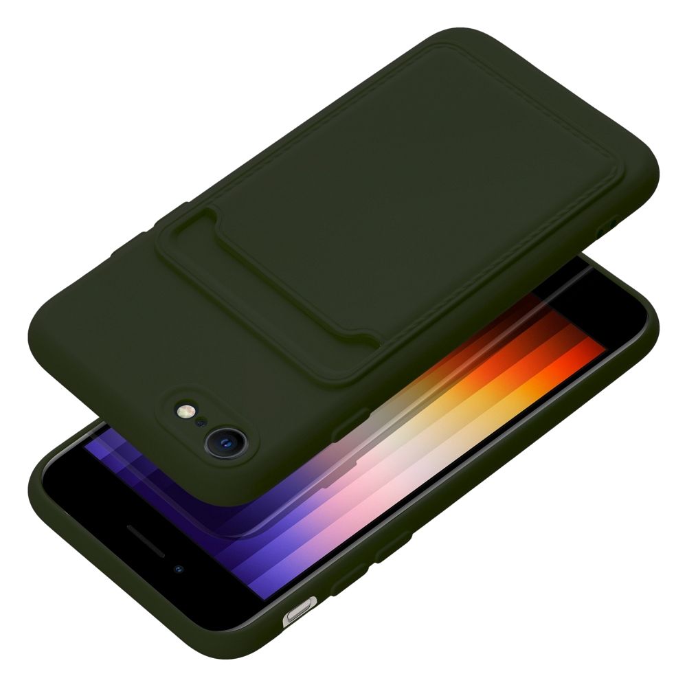 CARD case for IPHONE 7 / 8 / SE 2020 / SE 2022 green