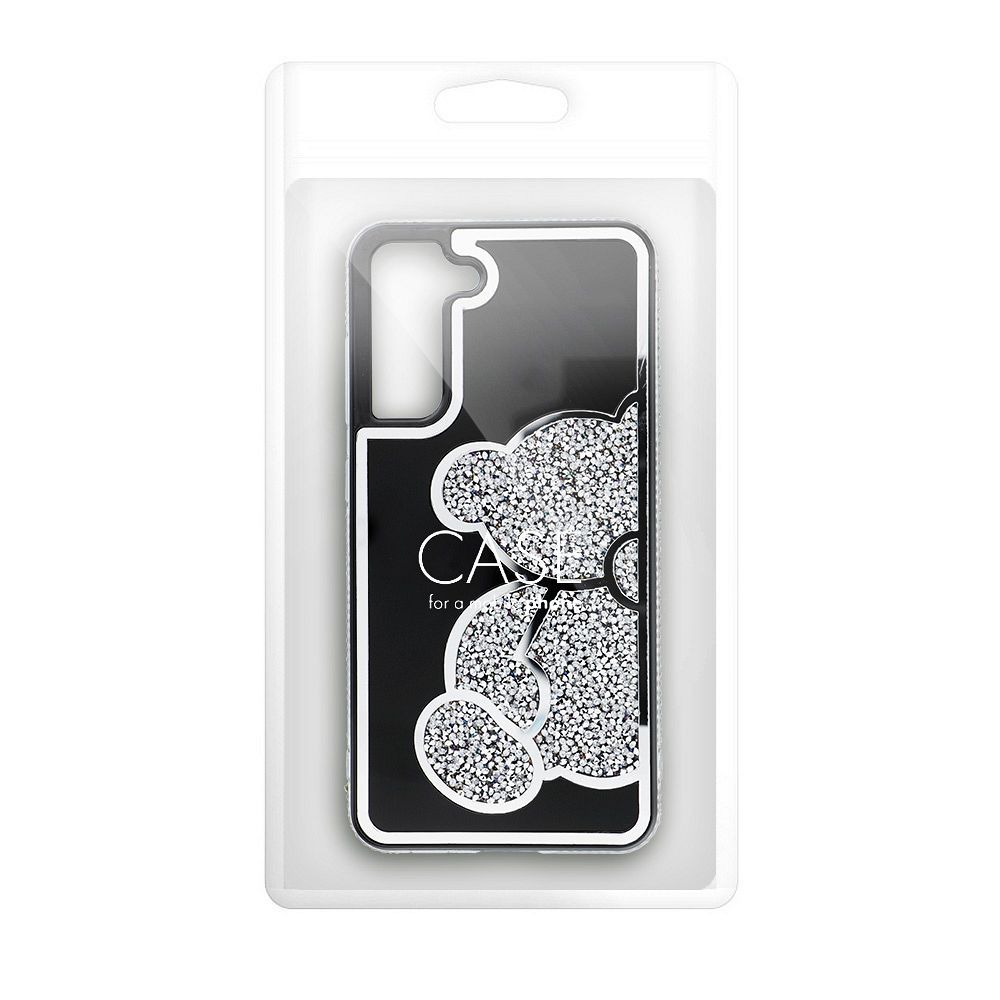 TEDDY BEAR Case for SAMSUNG A55 5G silver