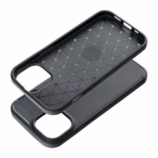 Case CARBON PREMIUM for IPHONE 15 black