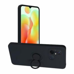 SILICONE RING case for XIAOMI Redmi 12C black