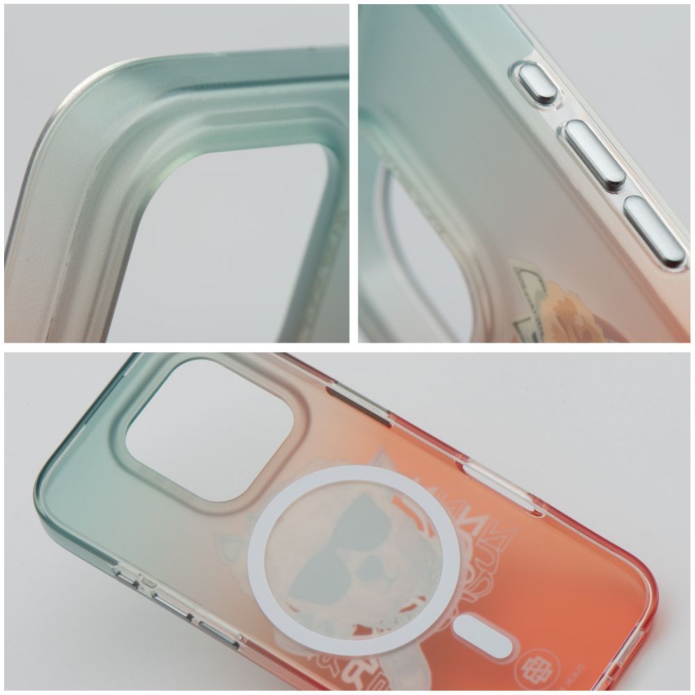 ZUCK BEAR case HAROLD MAG compatible with MagSafe for IPHONE 16 Pro Max orange