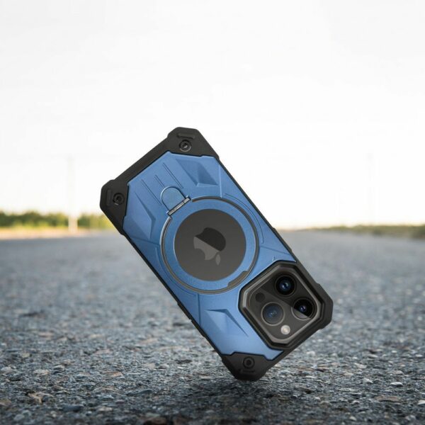 ARMOR MAG COVER case compatible with MagSafe for IPHONE 13 Pro Max blue