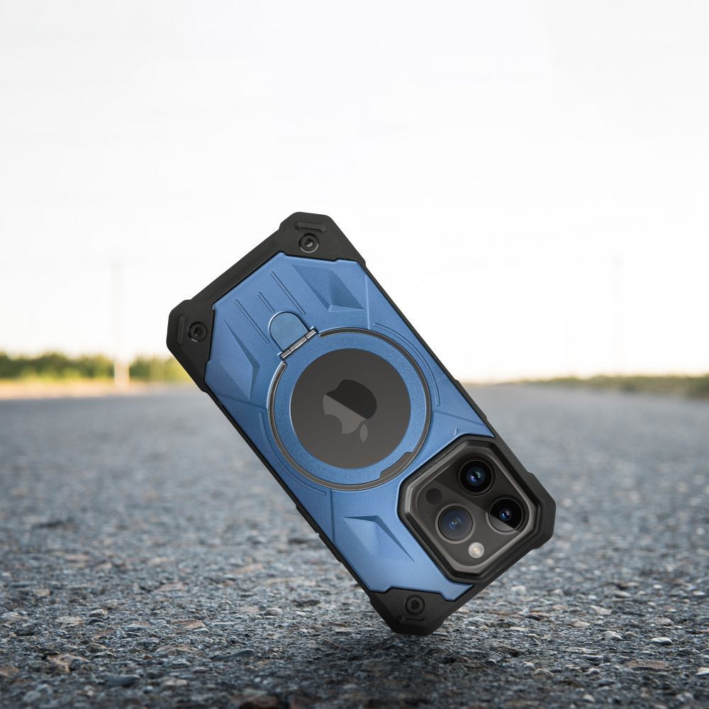 ARMOR MAG COVER case compatible with MagSafe for IPHONE 13 Pro Max blue