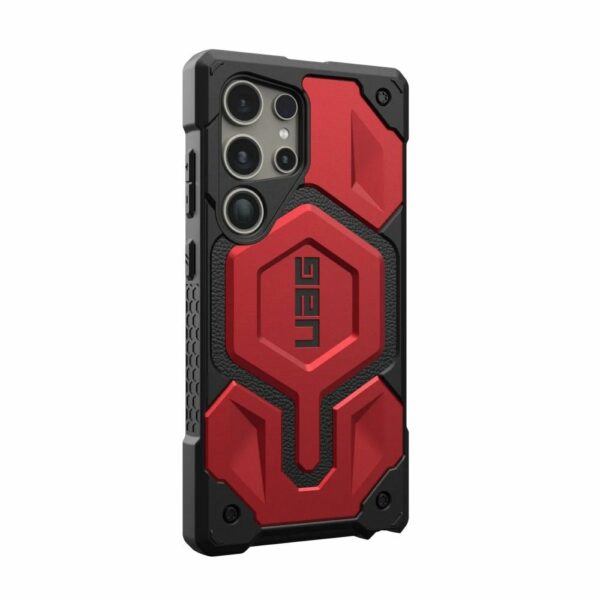 UAG Urban Armor Gear case MONARCH PRO with built-in magnet for SAMSUNG S24 Ultra 5G crimson