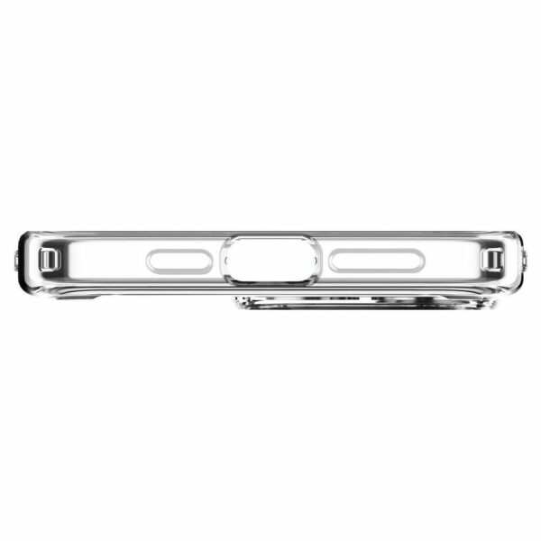 SPIGEN case ULTRA HYBRID MAG compatible with MagSafe for IPHONE 15 Pro zero one white