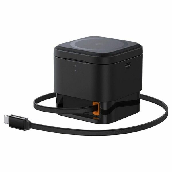 BASEUS wireless charger 2in1 compatible with MagSafe 3A 20W BS-W531 black