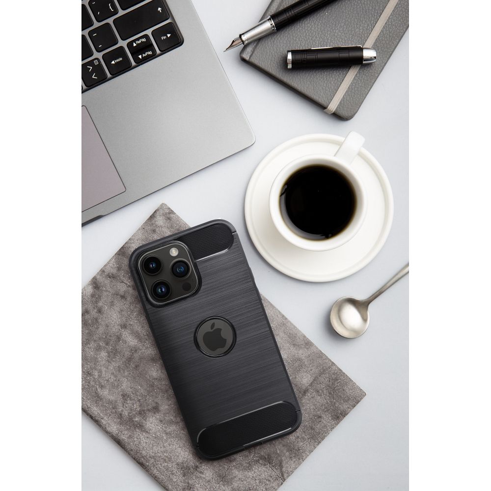 CARBON case for HUAWEI P8 LITE 2017 / P9 LITE 2017 black