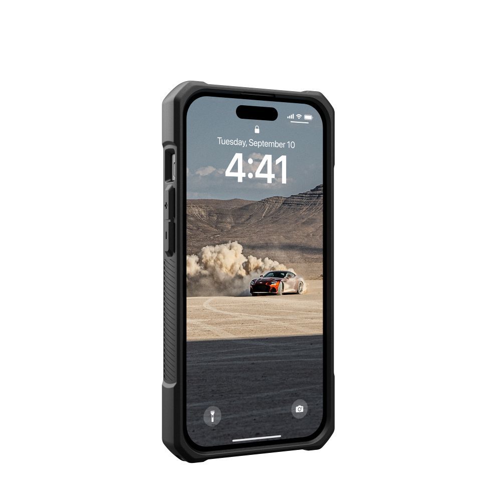 UAG Urban Armor Gear case MONARCH for IPHONE 15 kevlar black