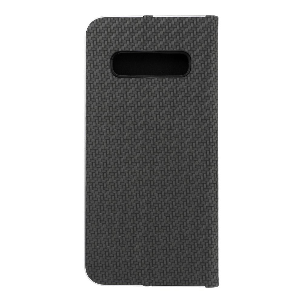 fea9326c72ada97a438b8c23e6101e4c LUNA Book Carbon for SAMSUNG S10 Plus black