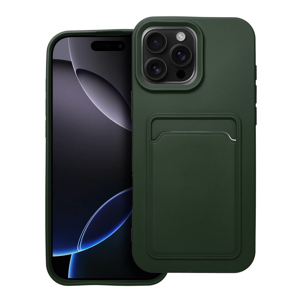 CARD case for IPHONE 16 Pro Max green