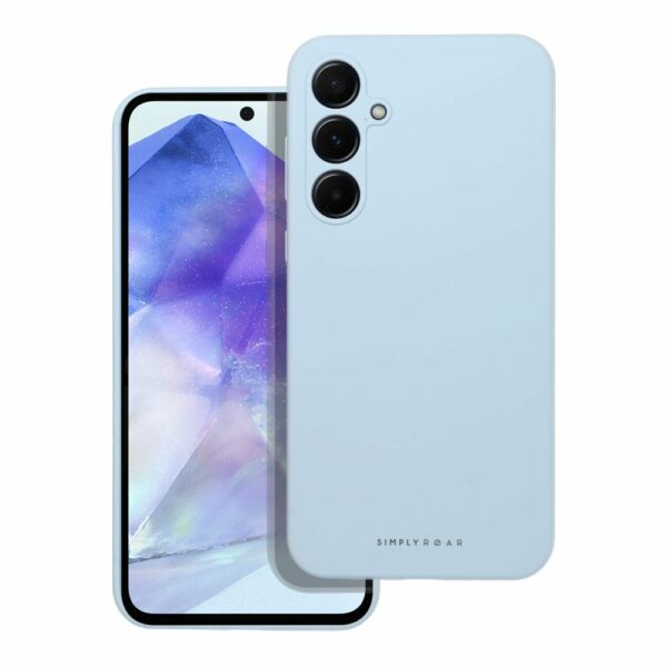 ROAR case CLOUD SKIN for SAMSUNG A55 5G Light Blue