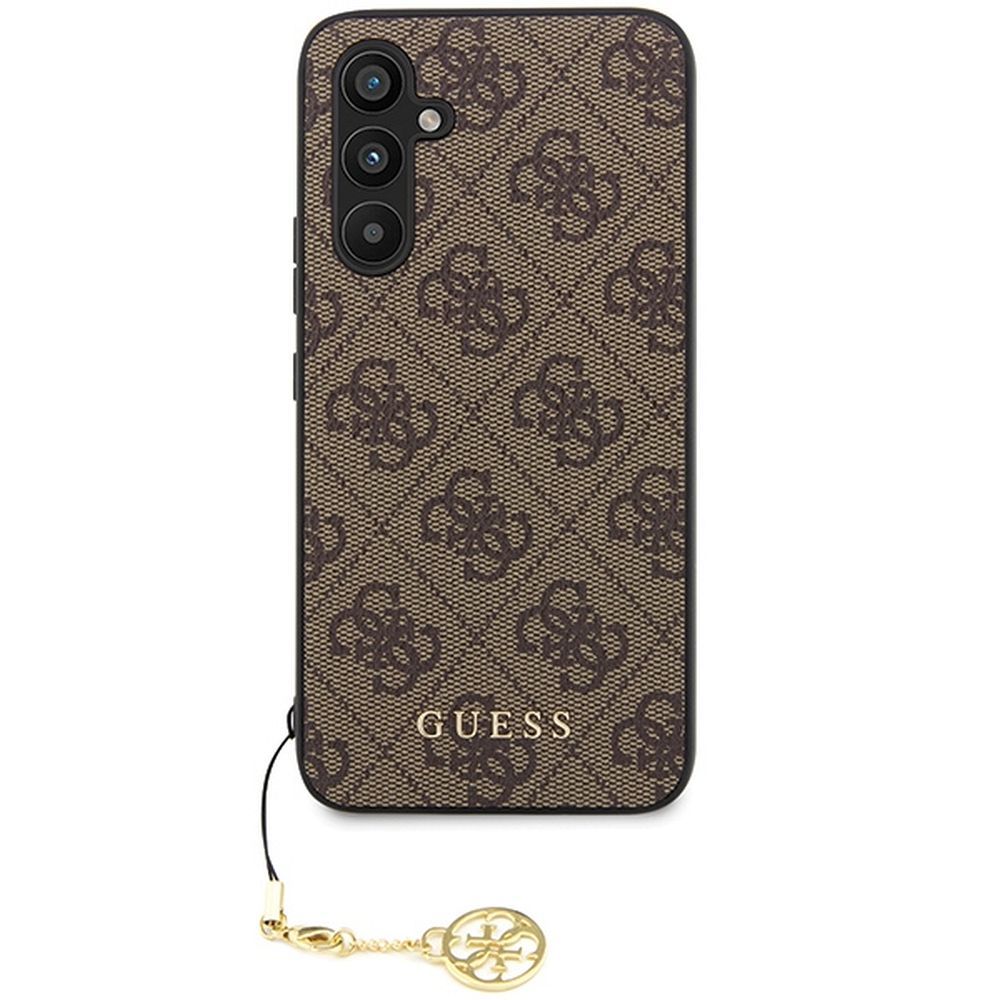GUESS case for SAMSUNG S23 FE GUHCS23FEGF4GBR (4G Charm) brown