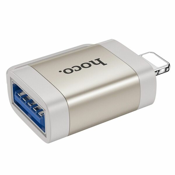 HOCO adapter OTG Lightning (male) to USB A (female) UA31A gray