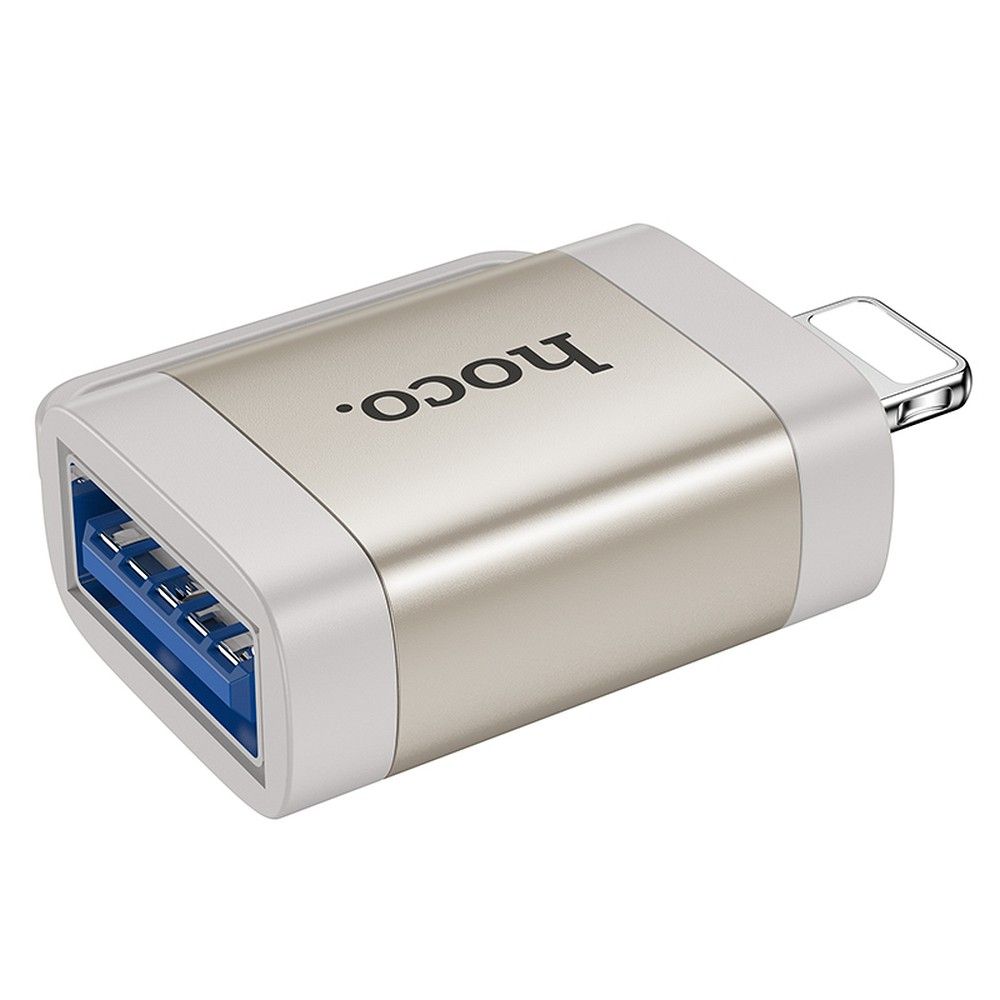 HOCO adapter OTG Lightning (male) to USB A (female) UA31A gray