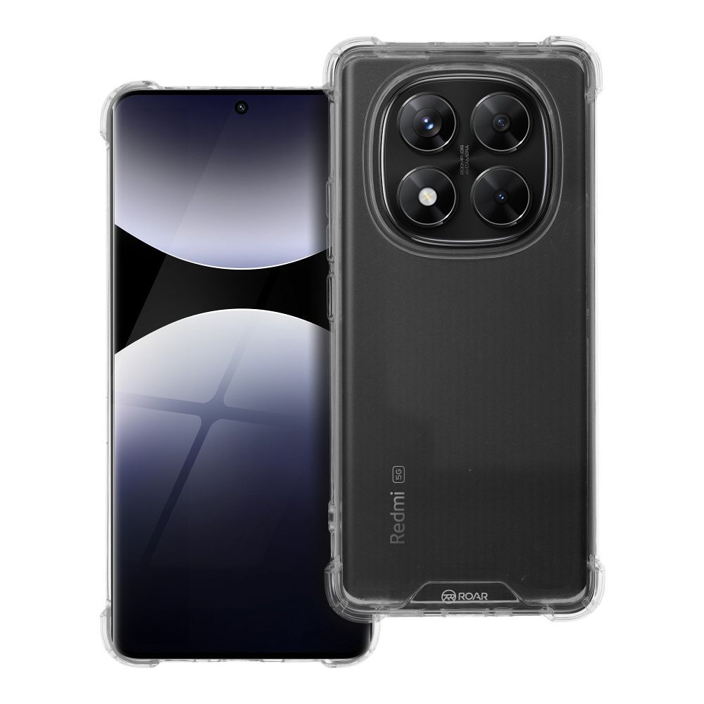 ff8f4fb274765ba2da8b7d131b05533e ROAR case ARMOR JELLY for XIAOMI Redmi Note 14 Pro 5G transparent