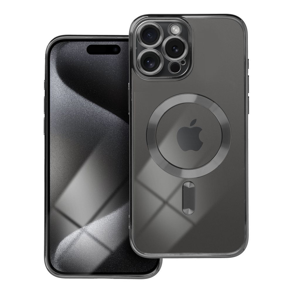ELECTRO MAG COVER case compatible with MagSafe for IPHONE 15 Pro Max black