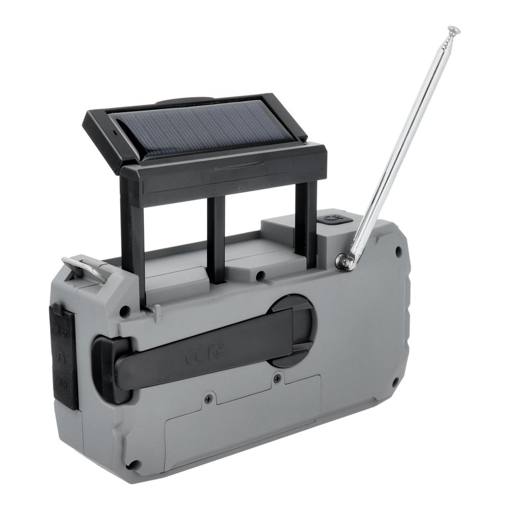 PRISTAR radio FM with flashlight 4000 mAh YX328 black