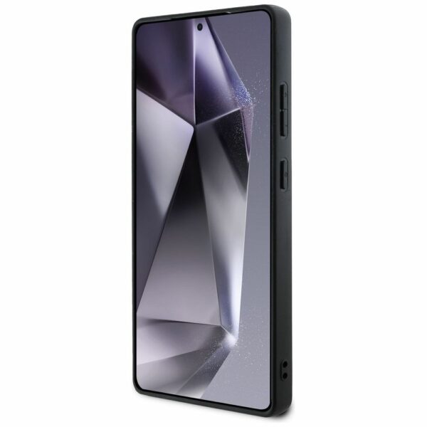 Θήκη Κινητού GUESS Samsung S25 Ultra PU Δερματίνη Μαύρη με Λογότυπο 4G